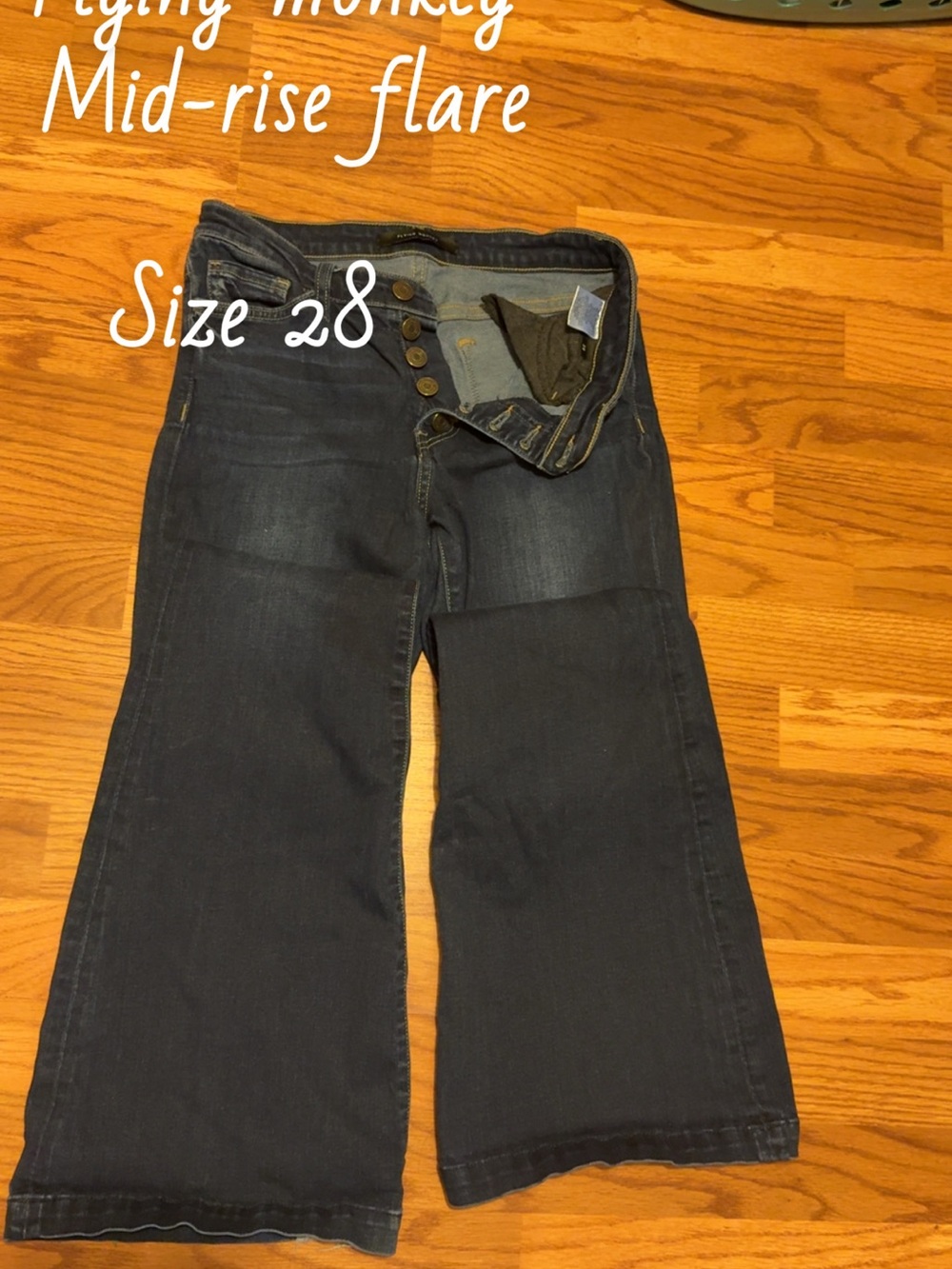 Flying Monkey Dark Blue Denim Jeans